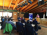 Teilnehmerinnen und Teilnehmer an der Veranstaltung in Monheim (Bildrecht: Patrick Abel)